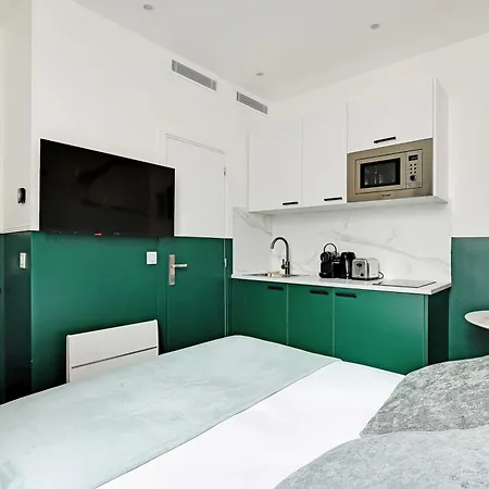 Beautiful For 2p With A-c - Near Montmartre Apartment *