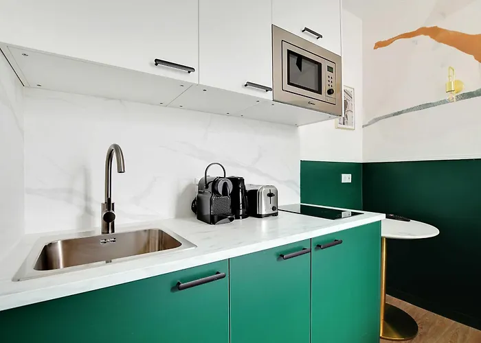 Beautiful For 2p With A-c - Near Montmartre Apartman *