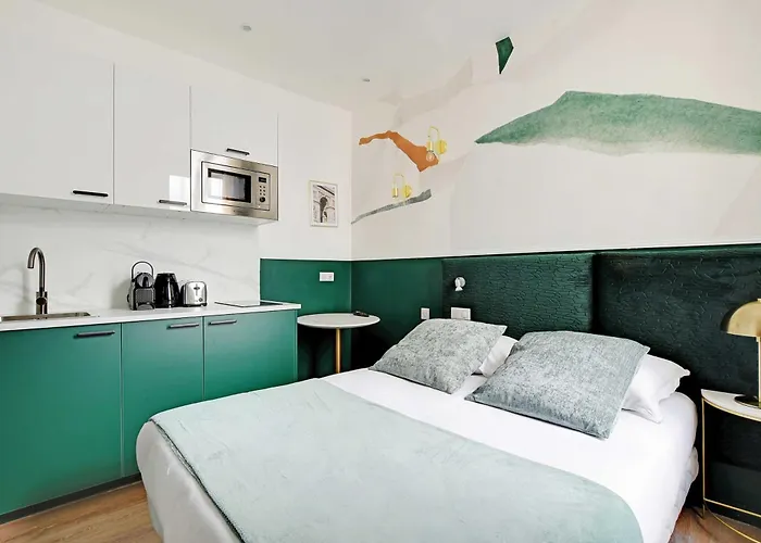 Apartman Beautiful For 2p With A-c - Near Montmartre *