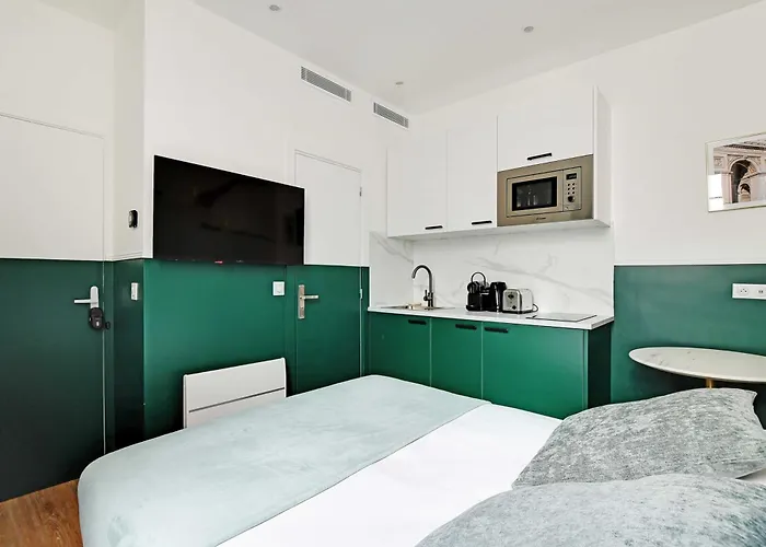 Beautiful For 2p With A-c - Near Montmartre Apartman *