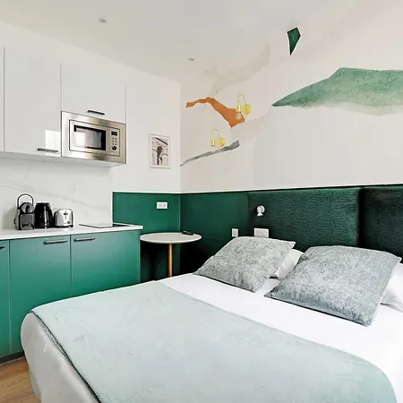 公寓 Beautiful For 2p With A-c - Near Montmartre *